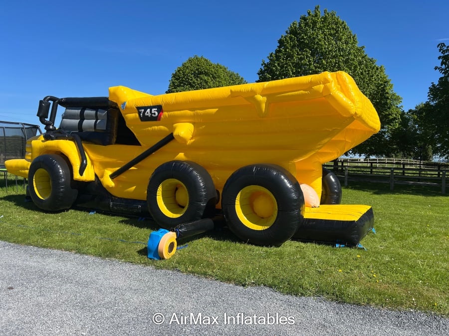CAT Tipper Truck Obstacle Course for Hire | Fun & Safe Inflatable