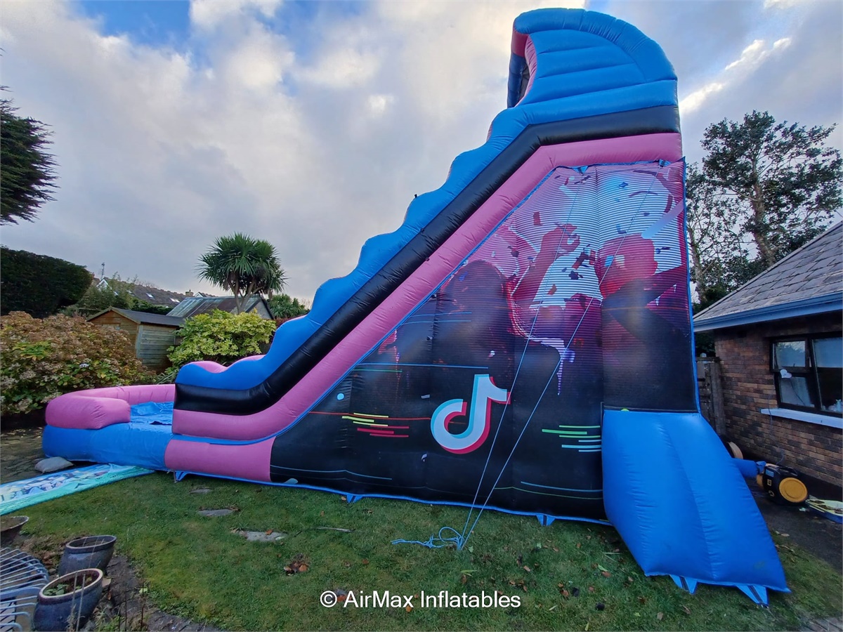 New Tik Tok Water Slide Hire